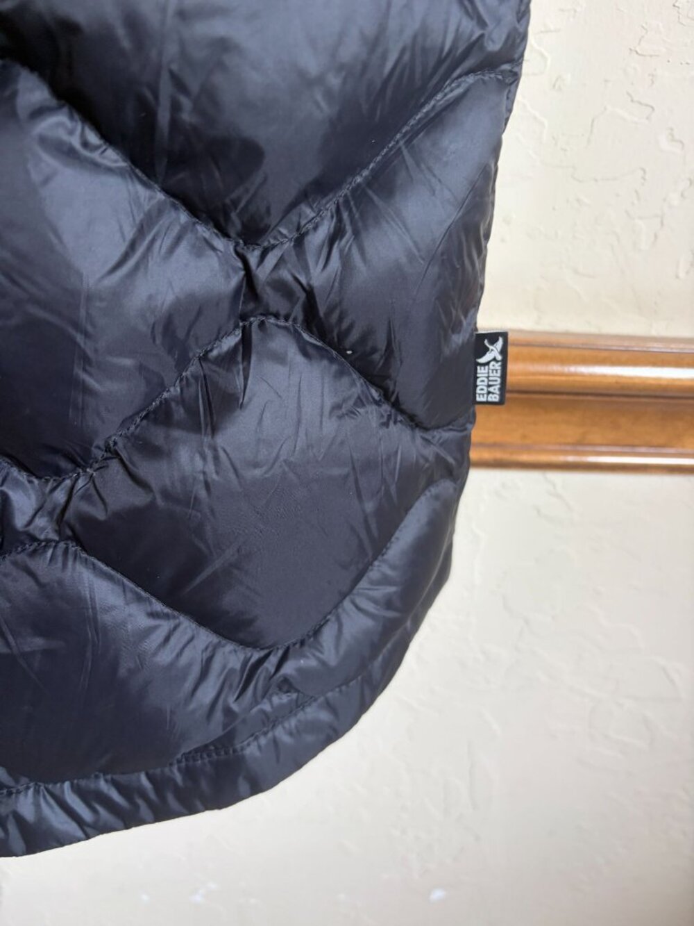 Eddie Bauer 650 Down Filled Long Line Puffer Jacket XXL with Hood - Picture 7 of 10